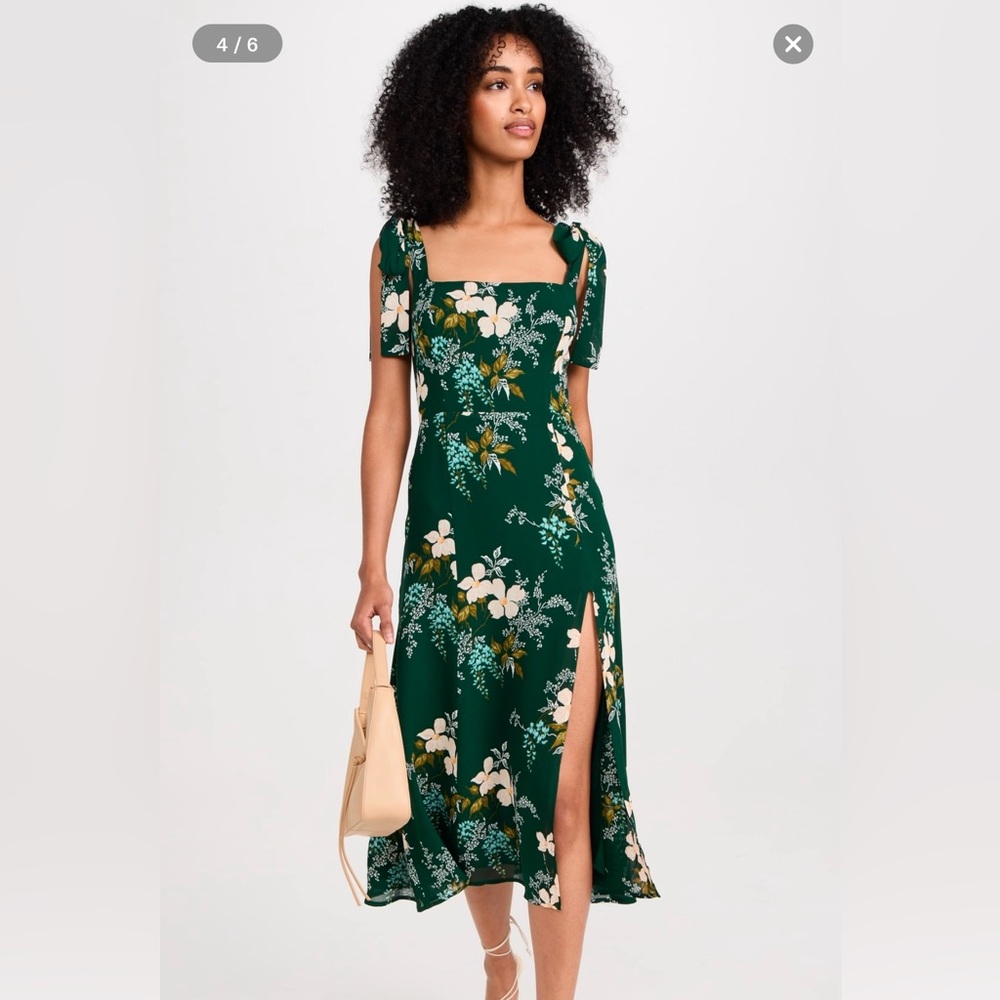 Reformation Twilight Midi Floral Dress - Portia